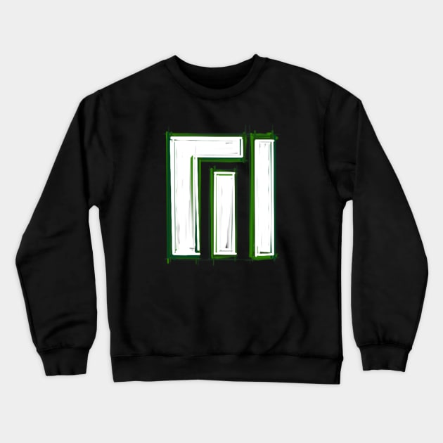 Manjaro Linux Crewneck Sweatshirt by cryptogeek